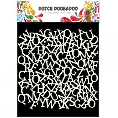 Dutsch Dobadoo Stencil - Alphabet